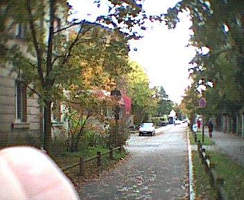 The University - plus my finger!